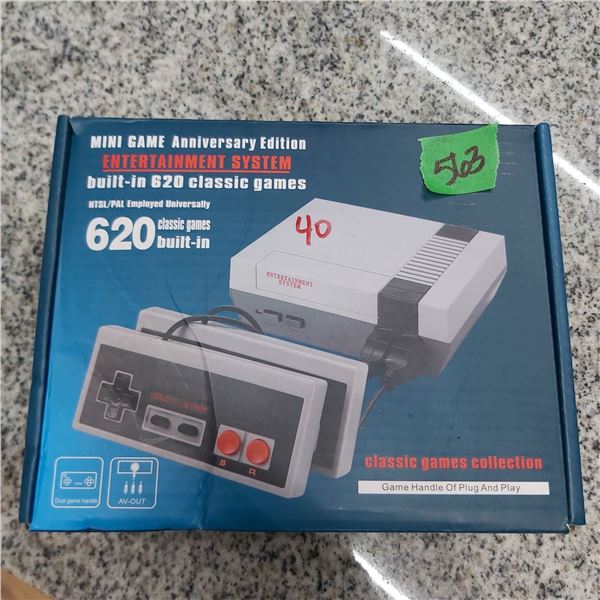 Nintendo NES | Built in 620 Classic Games | Plug and Play