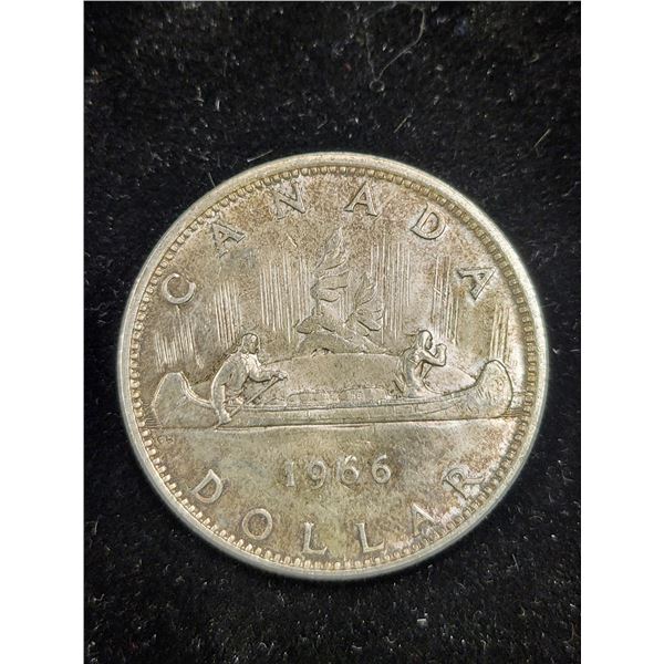 1966 Canada Silver Dollar