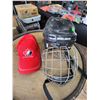 Image 1 : Sporting Goods | Hockey Mask + New Baseball Cap