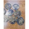 Image 4 : Lot of 9 Tokens Medallions