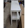 Image 2 : 2 Tier White Shelf Stand