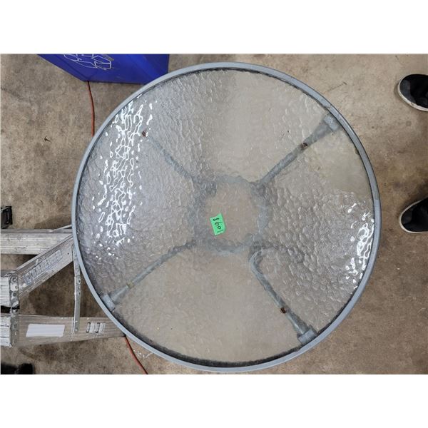 Bistro Glass Patio Table