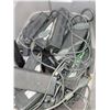 Image 2 : Grey Tote with Contents | Looks Like Gaming Console Power Supply etc