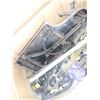 Image 10 : All Contents on Upper Shelf Including Antique Weight Scale (in box), Electronics, Fridge/Freezer Bas