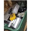 Image 2 : Large Green Tote with Contents | Way More Value than the Starting Bid of of $10!