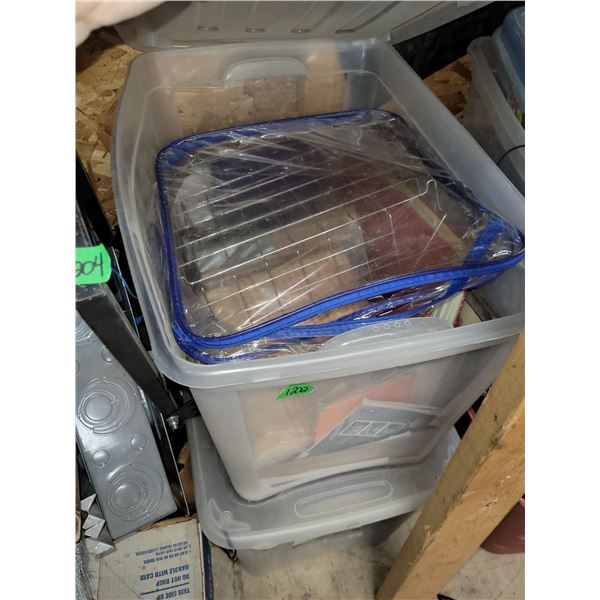 Clear Tote with Contents