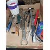 Image 2 : Contents of Shelf | Flat of Tools | Cork Board | Foot Pump