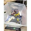 Image 4 : 2 Totes with Contents + Office Chair