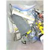 Image 7 : 2 Totes with Contents + Office Chair