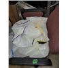 Image 8 : 2 Totes with Contents + Office Chair