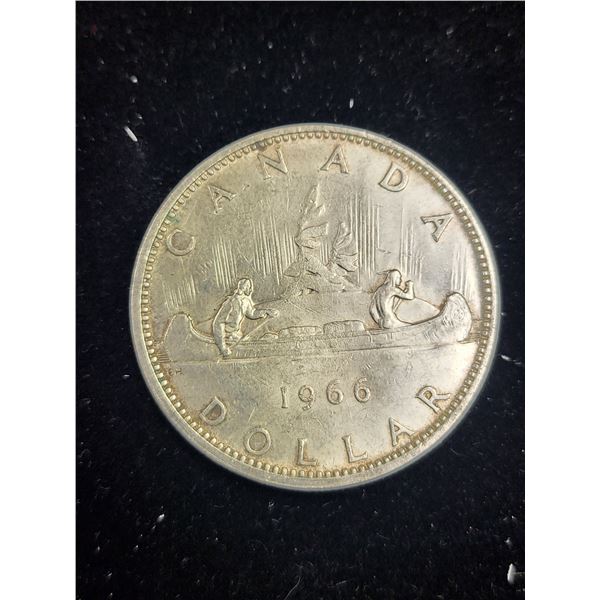 1966 Canada Silver Dollar