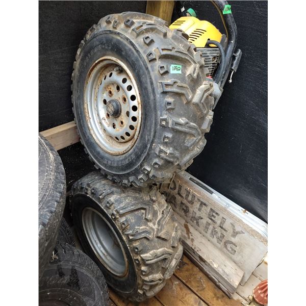 Pair of ATV Tires | King Tire | 24x9.00-11