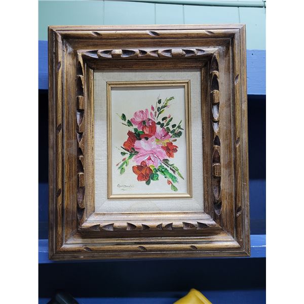 Original OIl on Canvas Framed Artwork | Ann Davies