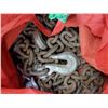 Image 2 : Heavy Chain with G70 Clevis 3/8" Hooks