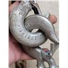 Image 5 : Heavy Chain with G70 Clevis 3/8" Hooks