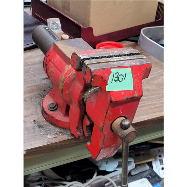 Large Red Vice + Old Plane