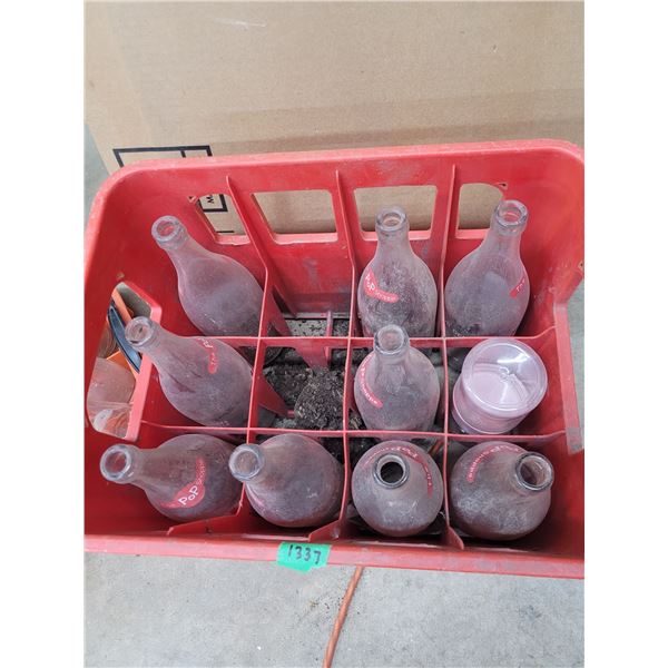 Pop Shoppe Crate with Bottles