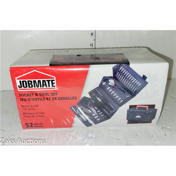 Sealed New Jobmate Socket & Tool Set (52 pcs)