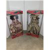 Image 1 : Lot of 2 Timeless Treasures Boxed Porcelain Dolls