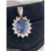 Image 3 : Blue Sapphire Pendant