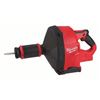 Image 1 : Milwaukee Drain Gun: 18.0V w/25 ft. x 1/4" Cable (cleans drains up to 50 ft)