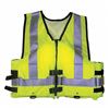 Image 1 : Qty 3 Hi-Visibility Life Jacket, XL, 15-1/2lb