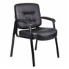 Image 1 : Qty 4 Boss Office Products Guest Chairs, Black