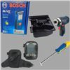 Image 1 : Bosch Impact Driver with a Bosch Laser Distance w/ Knee Pads & Grout removal tool