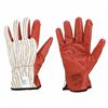 Image 1 : Qty 77 North Chore Gloves, Nitrile, L, Wht/Red/Black, PR