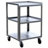 Image 1 : Dayton Metal Shelf Cart, 300 lb, SS