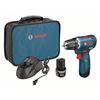 Image 1 : Bosch Drill Kit, Cordless, 1300 RPM,12V DC