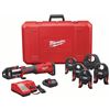 Image 1 : Milwaukee Press Tool Kit, 18.0V, Force 3.6 tons (batteries and charger included)
