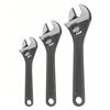 Image 1 : Qty 6 Adj. Wrench Set, Steel, Blk Oxid, 8" to 12" Blackhawk Ratcheting Wrench Set, SAE,7 PC