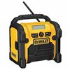 Image 1 : DeWalt Jobsite Cordless AM/FM Radio with Safety Glasses