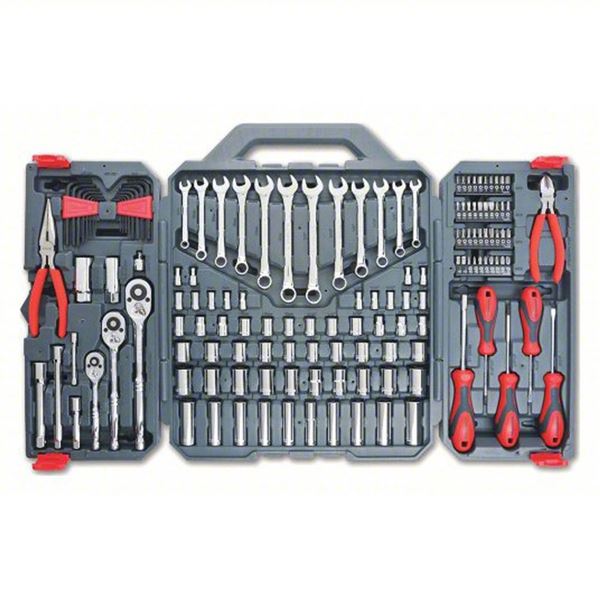 Crescent Drive Set, 148 pc., 1/4in., 3/8in., 1/2in.