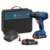 Image 1 : Bosch Drill Kit, Cordless, 1700 RPM, 18V DC