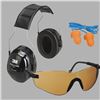 Image 1 : Honeywell Uvex Safety Glasses, Ear Plugs and Ear Muffs