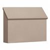 Image 2 : Salsbury Rural Mailbox, Bronze plus Salsbury Traditional Mailbox, Standard H, Beige