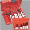 Image 1 : Milwaukee 7 Piece Hole Saw Kit and Proto Socket Bit Set