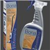 Image 1 : Bona Flat Spray Mop Kit, Microfiber plus Bona Floor Cleaner