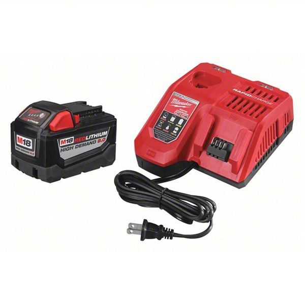 Milwaukee Battery, Qty 1 3.0 Ah, Li-Ion and Charger included