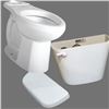 Image 1 : Qty 2 American Standard Toilet Bowls, Elongated, Floor & Qty 2 American Standard Gravity Tanks