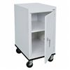 Image 1 : Shelving Cabinet, 36" H x 18" W, Dove Gray