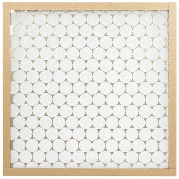 Qty 24 Non-Pleated Air Filters, 20x20x1, MERV 7