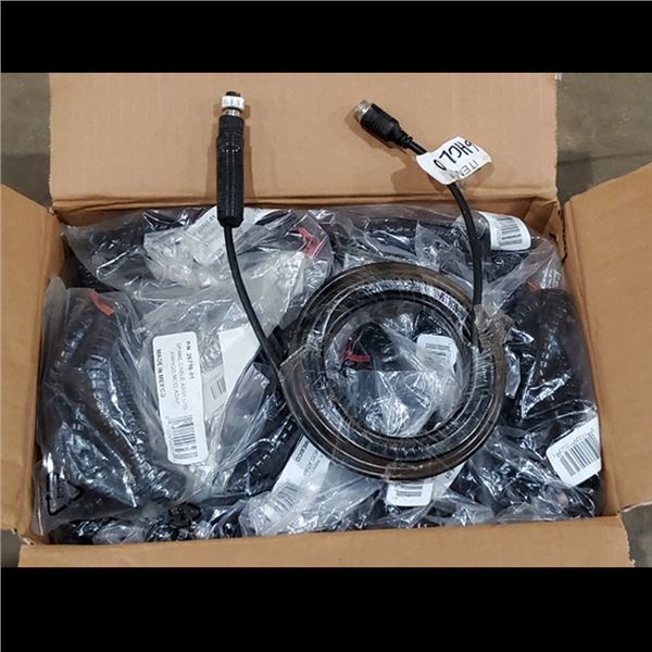 Qty 32 Mod Cables, Amp to QD-M10, M12, M22, Extension Cable, 26 Foot