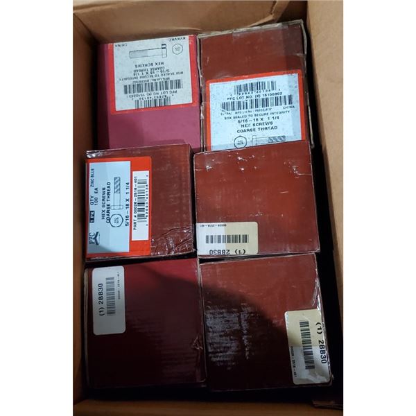 Package of Various Steel Screws