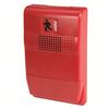 Image 2 : Qty 2 Kidde Carbon Monoxide Alarms, Electrochemical, 1 Temporal Horn, Red, H 27/32 x L 4 1/2 In