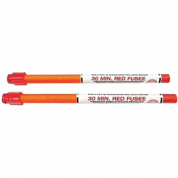 Qty 4 Gateway Nonspike Safety Flares, 30 min., PK36