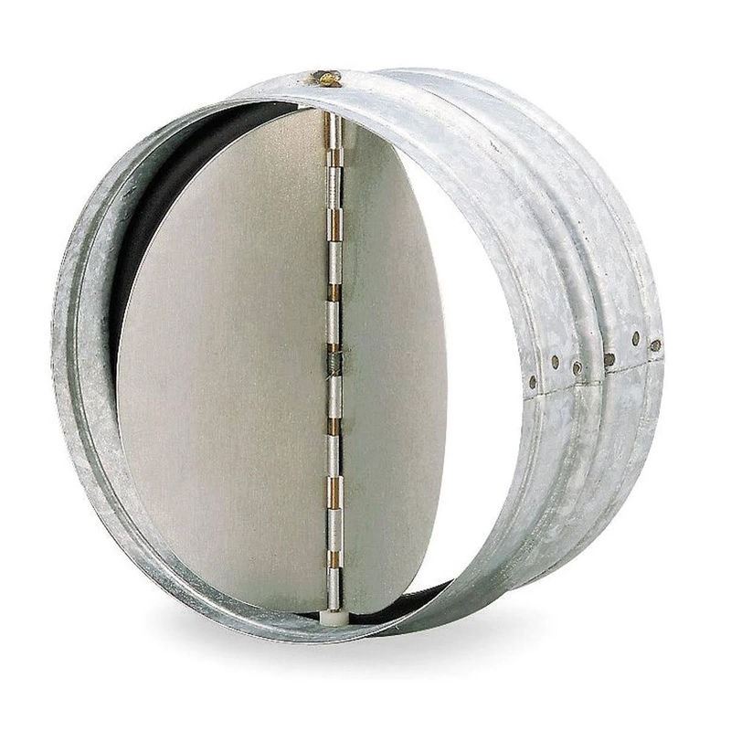 Backdraft Dc Qty 10 Fantech In-Line Backdraft Damper, 4 In. Dia. - Oahu Auctions