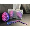 Image 2 : Lot of 3 3D-Printed Dragon Egg Toys with 8in Sensory Fidget Dragon Toy Inside